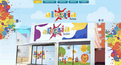 Desktop Screenshot of alegriafestaspf.com.br